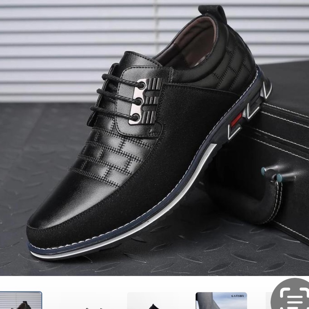Gatsby Oxford Derby All-Day Comfort Leather Shoe in size 49(US 14.5) never worn